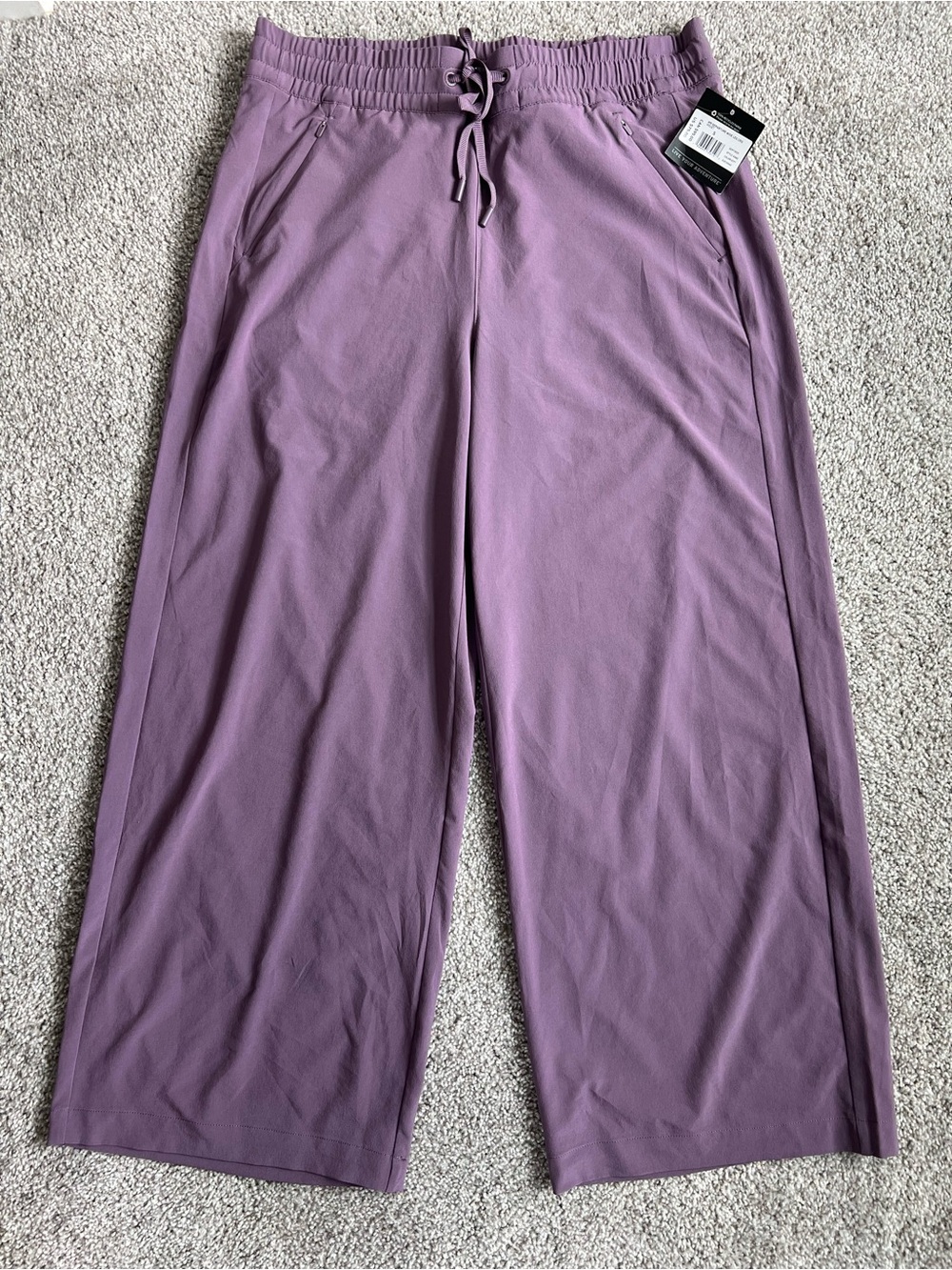 Eddie Bauer Departure - Violet Wide-Leg Drawstring Pants